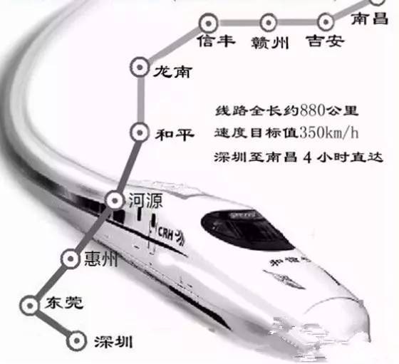 贛深高鐵最新線路圖，速度與時代的交響樂章